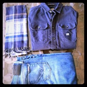 Superdry button down shirt